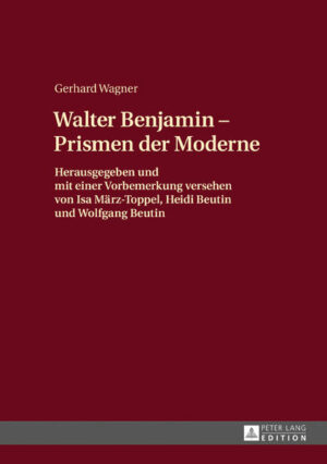 Walther Benjamin - Prismen der Moderne | Bundesamt für magische Wesen