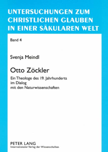 Der heute weitgehend in Vergessenheit geratene Otto Zöckler gehörte zu den bedeutendsten Theologen des 19. Jahrhunderts, die den intensiven Dialog mit den Naturwissenschaften gesucht haben. Die Arbeit zeichnet den Lebensweg des Greifswalder Theologieprofessors detailliert nach und gibt einen Überblick über den Kontext seines Wirkens. Ausführlich wird das umfangreiche apologetische Bemühen Zöcklers im Gespräch zwischen Theologie und Naturwissenschaft, insbesondere der Evolutionstheorie und ihren Implikationen, gesichtet und systematisch wiedergegeben. In einer abschließenden Wertung-sowohl aus historischer als auch aus gegenwärtiger Perspektive-werden seine Erkenntnisse für die Gegenwart fruchtbar gemacht und Otto Zöckler ein entsprechender Stellenwert zugewiesen.