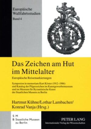 Der Band dokumentiert die Beiträge des am 25. November 2006 im Kunstgewerbemuseum der Staatlichen Museen zu Berlin veranstalteten Symposions in memoriam Kurt Köster (1912-1986), dem Nestor der deutschen Pilgerzeichenforschung. Neben biografischen und wallfahrtsgeschichtlichen Beiträgen sind Fundberichte und Darstellungen zum Stand der internationalen Pilgerzeichenforschung enthalten. Einen zweiten Schwerpunkt bilden Untersuchungen zu Pilgerzeichen und Wallfahrtsdevotionalien in den Sammlungen der Staatlichen Museen zu Berlin. Erstmals wird ein kombinierter Bestands- und Verlustkatalog aller mittelalterlichen Pilgerzeichen und verwandten Weißmetallgüsse im Besitz des Kunstgewerbemuseums und des Museums für Byzantinische Kunst vorgelegt.