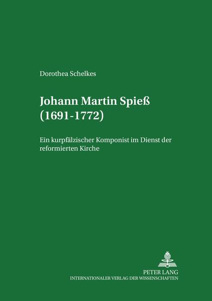 Johann Martin Spieß ist der bedeutendste Vertreter reformierter Kirchenmusik im deutsch-sprachigen Raum des 18. Jahrhunderts. Der kurpfälzische Zeitgenosse von J.S. Bach ist jedoch bislang kaum beachtet worden. Spieß wirkte in einer Zeit und an Orten, in denen Kriege und Religionsstreitigkeiten für einen schmerzlichen Niedergang der Kirchenmusik gesorgt hatten. Mit seinen für den Gottesdienst, die häusliche Andacht oder den Unterricht bestimmten Werken erlangte Spieß Ansehen weit über seine Wirkungsstätten Bergzabern, Heidelberg und Bern hinaus. Diese Arbeit erscheint als erste geschlossene Monographie von Johann Martin Spieß mit umfassendem Werkverzeichnis. Exemplarische Analysen veranschaulichen das vielseitige, musikalisch hochinteressante und in seiner Art einzigartige Werk des Komponisten.