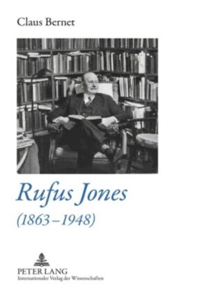 Rufus Jones (1863-1948) helped organize the Quäkerspeisung (Quaker feeding effort), saving millions from starvation after the First World War. In Germany he is best known for having travelled to Berlin to seek a personal meeting with Hitler after the Kristallnacht in 1938. And, at the conclusion of a long life devoted to service, it was largely due to Jones that the American Friends Service Committee was awarded the Nobel Peace Prize in 1947. But Jones was also the quintessential «American scholar», seeking to harmonize theory and practice. He was a pivotal figure of the 20th century who stayed in close touch with authors and statesmen the world over. He earned a reputation as a modern mystic and an active pacifist, and was regarded as the moral conscience of his era. His scholarship encompassed education and pedagogy, philosophical questions, church and Quaker history, as well as the political issues of the day. Jones dealt with such issues as justice, democracy, and child-rearing. His ideas are still alive today and still arouse controversy. He was particularly anxious to avoid the cultivation of an elite, pleading instead for individual growth and personality development. Over the course of his life, he was awarded twelve academic titles, taught at numerous universities, delivered countless lectures, and was one of the first theologians to recognise the significance of radio and to make full use of it. To this day Rufus Jones is still honored as a «seer», «Protestant mystic», and even as a «Master Quaker» and «Quaker Giant». It is time also to take a critical look at these honors.
