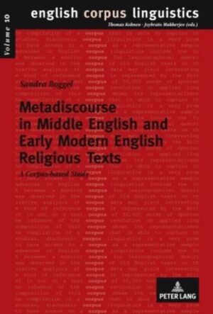 In the last three decades, metadiscourse has caught the attention of numerous scholars from various research disciplines. This book adds to the discussion by looking at the phenomenon from a historical angle. Text analyses with a corpus of sermons and religious treatises from the 13th to the 18th century provide new insights into the way authors guide their audience through their texts and persuade them of their points of view. The focus on the Middle and Early Modern English periods, which witnessed the disintegration of the Catholic Church in England, the Reformation, the decline of Scholasticism and the advent of Renaissance Humanism, makes evident the influence of socio-cultural factors, text-type conventions, and a changing author-addressee relationship on the development of metadiscourse.