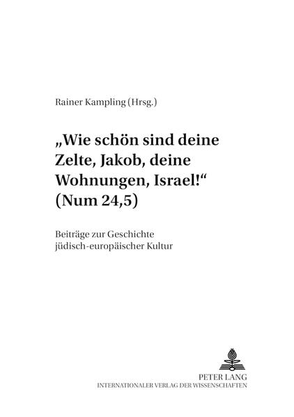 Für Untersuchungen zur jüdisch-europäischen Kultur gilt: Das historisch begründete Spezifikum jüdischen Lebens und Gedenkens kann und soll nicht übersehen, aber eben auch nicht marginalisiert werden, sondern als ein Konstitutivum für das begriffen werden, was man mit westlicher Kultur bezeichnet. Das Jüdische steht nicht abseits dieser Kultur und ihrer vielfachen Bezeugungen, sondern partizipiert gestaltend an ihr. Gleichwohl hat es etwas Eigenes, das für die Selbstdefinition unverzichtbar ist.