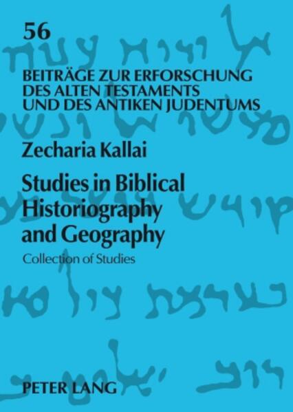 This book is a sequel to Biblical Historiography and Historical Geography