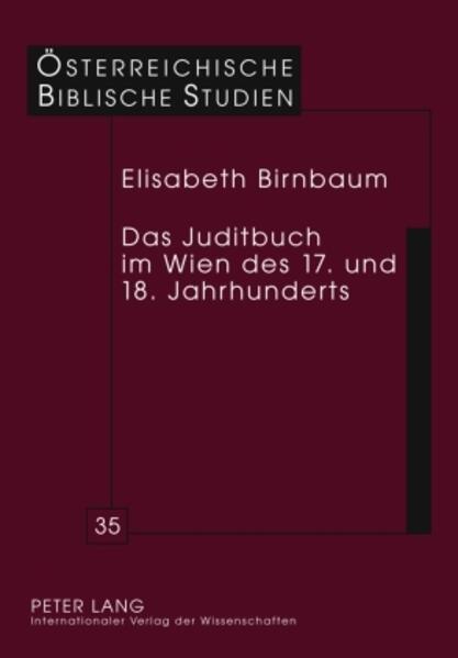 Die Studie erschließt aus umfangreichem Quellenmaterial des 17. und 18. Jahrhunderts bibelwissenschaftliche und künstlerische Interpretationen des Juditbuches im historischen und kulturellen Umfeld Wiens. Sie klärt unter anderem den Zusammenhang der besonderen Beliebtheit des Juditbuches mit den zahlreichen kriegs- und seuchenbedingten Notsituationen der Stadt. Ebenso wird die Verbindung zwischen der einseitig tugendhaften Stilisierung Judits und der Thronbesteigung Maria Theresias verdeutlicht. Die Veröffentlichung dreier bislang ungedruckter Oratorienlibretti rundet den Band ab.