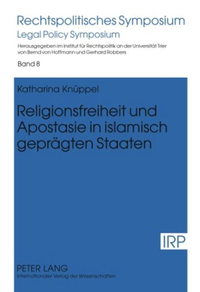 Die Untersuchung behandelt ein Reizthema im Dialog zwischen den internationalen Menschenrechten und dem traditionellen islamischen Rechtskreis. Apostasie als Bestandteil der Religionsfreiheit ist ein Menschenrecht, das die klassische islamische Rechtslehre im Hinblick auf einen Religionswechsel vom Islam nicht anerkennt. Vielmehr ordnet sie den Abfall vom Islam als bestrafungswürdigen Tatbestand ein. Das Problem ist keineswegs theoretischer Natur, sondern wirkt sich bis in die Gegenwart auf die (Rechts-)Wirklichkeit in einzelnen islamischen Staaten aus. Anliegen der Studie ist nicht nur die Vermittlung eines in die komplexen Zusammenhänge eingebetteten Gesamtverständnisses der Materie unter Einbeziehung von innermuslimisch vertretenen Haltungen, sondern sie erarbeitet zugleich eine Perspektive, die ein Festhalten an der Universalität der Menschenrechte ermöglicht und den muslimischen Anspruch auf kulturelle Identität berücksichtigt.