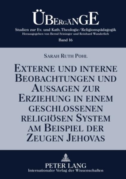 Diese Studie analysiert am Beispiel der Zeugen Jehovas Chancen und Risiken weltanschaulicher Erziehung in geschlossenen religiösen Gruppierungen. Im Mittelpunkt steht eine qualitative Inhaltsanalyse von Texten der Zeugen Jehovas zum Thema Erziehung. Dabei werden Diskrepanzen zwischen Innen- und Außendarstellung herausgearbeitet. Einblick in die Erziehungsrealität bieten Interviews mit den Zeugen Jehovas angehörigen Eltern und eine Internetbefragung von jungen Aussteigern. Die Studie wird ergänzt durch Informationen zum Umgang mit Kindern aus geschlossenen religiösen Gruppierungen in der Schule.