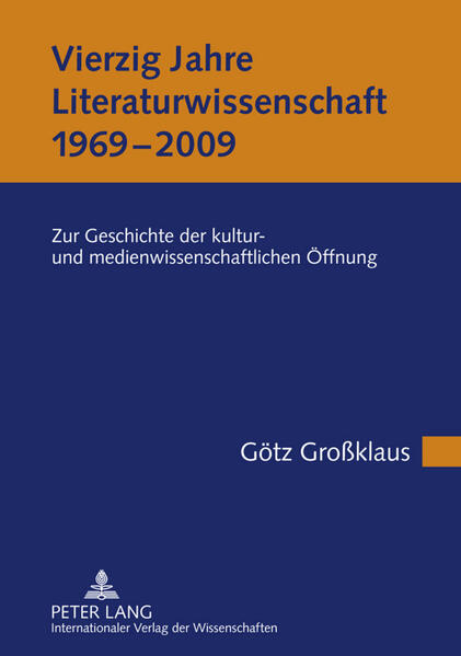 Vierzig Jahre Literaturwissenschaft (1969-2009) | Bundesamt für magische Wesen