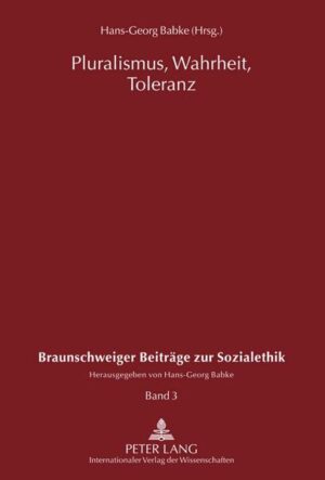 Die Begriffe ‘Pluralismus’, ‘Wahrheit’ und ‘Toleranz’ werden sowohl deskriptiv im Sinne einer Zustandsbeschreibung als auch normativ im Sinne eines wünschenswerten Verhaltens gebraucht und verweisen auf gesellschaftliche Spannungen in pluralistischen Gesellschaften. In liberal-demokratischen Gesellschaften gewährleistet die weltanschauliche Neutralität des Staates die Koexistenz von Lebensformen unterschiedlicher kultureller Prägung mit divergierenden Vorstellungen von einem guten Leben und von der wahren Weltordnung. Dabei kommt es zu Unvereinbarkeiten zwischen den Lebensformen, aber auch zwischen den ihrerseits kulturabhängigen demokratischen Verfassungen und anderskulturellen Lebensformen. Das sich daraus ergebende Konfliktpotenzial fordert um des gesellschaftlichen Friedens willen eine vernünftige Einhegung. Die Beiträge dieses Bandes behandeln aus der Perspektive der Medizin, der Pädagogik und Praktischen Philosophie, der Rechtswissenschaft und der Theologie die Geschichte der Ideen, die hinter diesen Begriffen stehen, ihr systematisches Verhältnis zueinander sowie ihre Bedeutung in der gesellschaftlichen und beruflichen Praxis.