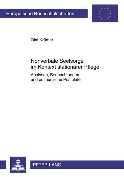 Die Arbeit untersucht Lebensbedingungen und seelsorgerliche Herausforderungen in Altenpflegeheimen. Eine nähere Betrachtung stationärer Einrichtungen lässt das verbale Verstummen Pflegebedürftiger als ein zentrales Merkmal dieser Lebenswelt hervortreten. Das Nonverbale gewinnt im stationären Kontext somit an Bedeutung. Die Seelsorge wird genötigt, sich körpersprachlicher Ausdrucksformen zu bedienen. Dies wirft die Frage auf, wie eigentlich Seelsorgende in der Praxis nonverbal kommunizieren. Im Rahmen einer Multiple-Case-Fallstudie werden gefilmte Besuche von Seelsorgerinnen und Seelsorgern in Heimen unterschiedlicher Trägerschaft ausgewertet mit dem Ziel der Generierung einer gegenstandsbezogenen, praxistauglichen poimenischen Theorie.