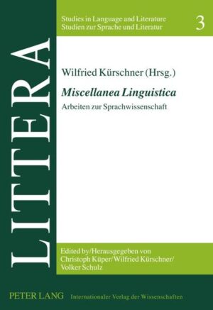 «Miscellanea Linguistica» | Bundesamt für magische Wesen