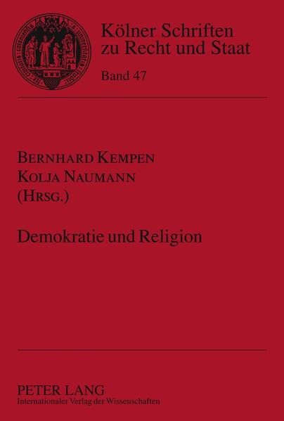 Das Verhältnis von Demokratie und Religion schwankt zwischen Kooperation, Indifferenz und Konfrontation. Während sich die derzeitige Diskussion oft auf die Kompatibilität von Islam und Grundgesetz verengt, versucht dieser Tagungsband der bestehenden Spannungslage allgemeiner nachzugehen, um mögliche Probleme aber auch Chancen zu analysieren und interdisziplinär zu diskutieren. Dabei wird zunächst in interdisziplinärer Blickrichtung untersucht, wie es für Religionen möglich ist, sich in pluralistischen Demokratien einbinden zu lassen, wo Möglichkeiten und wo Grenzen einer Zusammenarbeit aus dem spezifischen Blickwinkel der Religion bestehen. Ferner wird gefragt, wie sich der demokratische Staat gegenüber Religionsgemeinschaften verhalten kann, wie er mit ihnen gewinnbringend kooperieren, aber auch, auf welche Art und Weise er sie reglementieren kann.