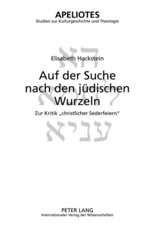 Bei der Aufarbeitung ihres Versagens während der Schoa haben sich die Kirchen auf das Judesein Jesu und die eigenen Wurzeln im Judentum besonnen. Dabei richtet sich das Interesse christlicher Gemeinden besonders auf das tiefere Verstehen des Abendmahls. In dem Wunsch, seinem Ursprung näher zu kommen, halten sie am Gründonnerstag das Sedermahl. Der Widerspruch des Judentums gegen die Imitation seiner Tradition und die Ergebnisse der historischen Sederforschung führen zu Anfragen an diese Praxis. Zudem finden mögliche Wirkungen auf den eigenen christlichen Glauben bisher kaum Beachtung. Diese Publikation stellt eine Untersuchung «christlicher Sederfeiern» aus den Jahren 2008 bis 2011 vor und diskutiert die Praxis insbesondere unter dem Aspekt der erneuerten christlich-jüdischen Beziehungen.