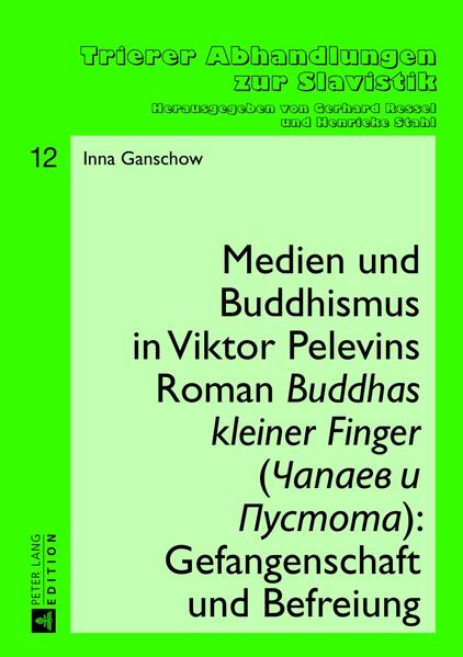 Die Arbeit beschäftigt sich mit Viktor Pelevins Roman Čapaev i Pustota und rückt dabei die literarischen Verfahren des Autors, die seinen Schreibstil charakterisieren, in den Mittelpunkt der Analyse. Auf der inhaltlichen Ebene des Romans wird die das Bewusstsein krank machende Wirkung der Medien aufgezeigt. In der ästhetischen Form des Romans werden dagegen Strategien des Buddhismus verwirklicht, die als heilende Gegenmaßnahme verstanden werden können. Methodisch geht die Arbeit zunächst werkimmanent vor und greift dabei auf die kommunikationstheoretisch fundierte Narratologie zurück. Abschließend wird der Roman im Ganzen als «literar-buddhistisch geprägter Antimedienroman» charakterisiert.