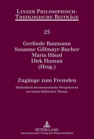 Die Fremden gehören wie die Fremde zu den Grunderfahrungen, die in biblischen Texten ihren Niederschlag gefunden haben. Sowohl das Leben im fremden Land als auch das Zusammenleben mit Fremden im eigenen Land spielen in vielen Texten eine Rolle. Dabei werden Identität und Fremdheit stets neu konstruiert und definiert. Die Untersuchung der Texte muss diesem Faktum Rechnung tragen. Für eine angemessene Beschreibung der komplexen Fremdheitskonstruktionen in den biblischen Texten müssen die bisher angewandten exegetischen Zugänge erweitert werden. Um das Thema «Fremdheit» zu erschließen, ist der Diskurs mit den Perspektiven anderer wissenschaftlicher Zugänge unverzichtbar. Die in diesem Band versammelten Beiträge eröffnen aus biblisch-exegetischer, literatur- und sprachwissenschaftlicher, soziologisch-sozialgeschichtlicher ebenso wie religionswissenschaftlicher und kulturanthropologischer Sicht ein breites Spektrum von Perspektiven und methodischen Zugängen zum Fremden. Mit deren Hilfe lassen sich die an biblische Texte über Fremde zu stellenden Fragen deutlich präzisieren.