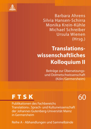 Translationswissenschaftliches Kolloquium II | Bundesamt für magische Wesen