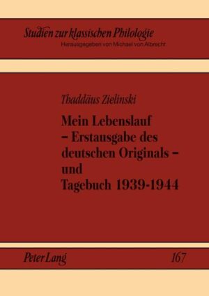 Mein Lebenslauf  Erstausgabe des deutschen Originals  und Tagebuch 1939-1944 | Bundesamt für magische Wesen
