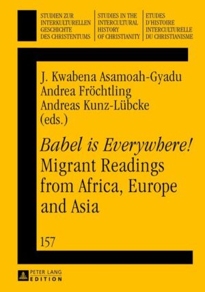 «Babel is everywhere! Migrant readings from Africa, Europe and Asia» sets out to explore the intersection between religion, identity and migration. It does so by telling entangled histories between diaspora/s and homeland and by analysing biblical in-roads to issues and challenges of migration. It also explores hyphenated identities and takes a close look at the role of migrant religion specifically regarding issues of mission, of identity formation and of ecclesial and societal formation. This book challenges static notions of diaspora, stable identities and Western-centred notions of Christianity and offers kaleidoscopic insights from Pentecostal, migrant and intercultural perspectives.