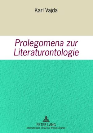 Prolegomena zur Literaturontologie | Bundesamt für magische Wesen