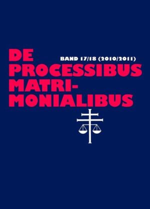 De processibus matrimonialibus/DPM ist eine Fachzeitschrift zu Fragen des kanonischen Ehe- und Prozeßrechtes. DPM erscheint jährlich im Anschluß an das offene Seminar für die Mitarbeiter des Konsistoriums des Erzbistums Berlin de processibus matrimonialibus.
