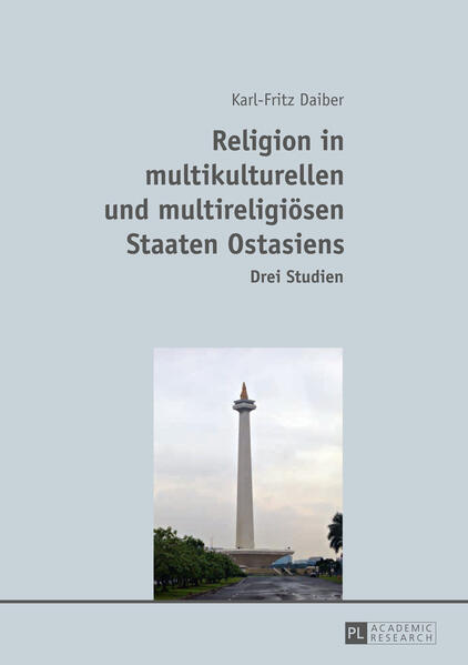 Das Thema des Buches wird in drei Einzelstudien angegangen. Im Mittelpunkt der ersten Studie stehen Entwicklungen in Indonesien und der sich dort ausbildenden Zivilgesellschaft. Untersucht werden vor allem Demokratiepotentiale des indonesischen Islam. Die zweite Studie beschäftigt sich mit der Funktion des Konfuzianismus für den Zusammenhalt asiatischer Gesellschaften. Neben Indonesien kommen China, Südkorea und Singapur ins Blickfeld. Bedingungen des interreligiösen Dialogs werden thematisiert. Die dritte Studie zeigt, wie in Staaten Ostasiens Religion definiert wird. Religionsdefinitionen erweisen sich deshalb als notwendig, weil das Postulat der Religionsfreiheit umgesetzt werden soll, aber zugleich desintegrative Potentiale von Religion als kontrollbedürftig wahrgenommen werden.