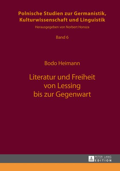 Literatur und Freiheit von Lessing bis zur Gegenwart | Bundesamt für magische Wesen