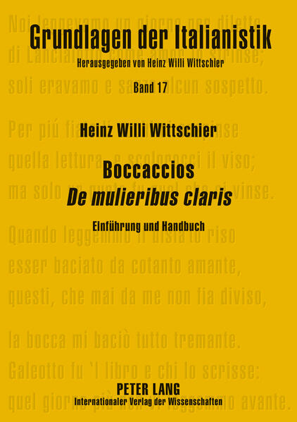 Boccaccios «De mulieribus claris» | Bundesamt für magische Wesen