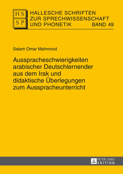 Ausspracheschwierigkeiten arabischer Deutschlernender aus dem Irak und didaktische Überlegungen zum Ausspracheunterricht | Bundesamt für magische Wesen