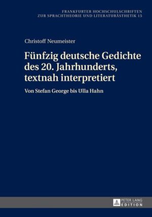 Fünfzig deutsche Gedichte des 20. Jahrhunderts