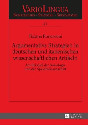 Argumentative Strategien in deutschen und italienischen wissenschaftlichen Artikeln | Bundesamt für magische Wesen