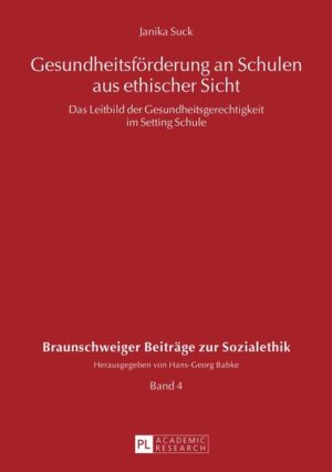 Janika Suck greift ein aktuelles Thema auf: Trotz eines funktionierenden medizinischen Versorgungssystems können sozial benachteiligte Familien die Gesundheitsförderung ihrer Kinder häufig nur unzureichend realisieren. Eine Vielzahl von Studien weist auf einen deutlichen Zusammenhang zwischen Gesundheit und sozialer Herkunft bei Heranwachsenden hin. Daher stellt sich die Frage nach einer ethisch begründeten Legitimation zur Aufarbeitung bestehender Sozialisationsdefizite. Die Bildungsinstitution Schule erhält im curricularen Kontext zunehmende Verantwortung, Strategien für eine nachhaltige Gesundheitsförderung in den Schulalltag zu integrieren. Vor diesem Hintergrund entwickelt die Autorin Vorschläge, wie SchülerInnen kompetenzorientiertes, gesundheitsförderliches Verhalten erwerben können.