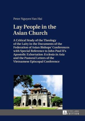 This book investigates the role of the laity in the Asian Church. Lay people have three responsibilities: proclaiming the Gospel, be a witness of life, and the triple dialogue with the cultures, the religions, and the poor. Focusing on the triple dialogue, the bishops of Asia have offered fresh ideas to address three global trends in society: the revolution in communications technologies which blurs the cultures