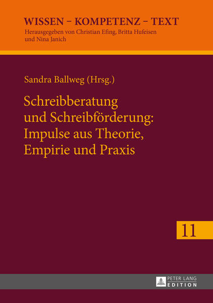 Schreibberatung und Schreibförderung: Impulse aus Theorie