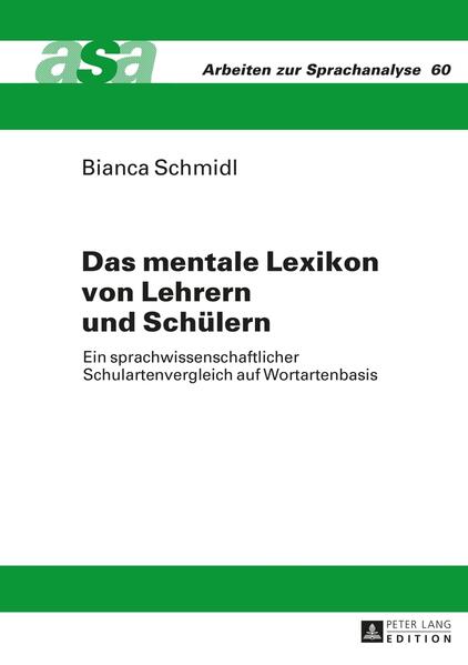 Das mentale Lexikon von Lehrern und Schülern | Bundesamt für magische Wesen