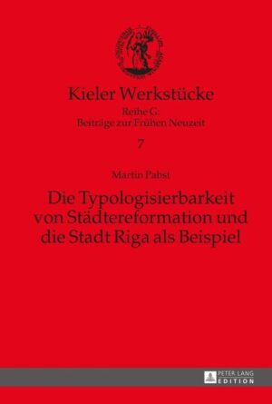 Wie definieren sich Städtereformationstypen? Der Autor stellt die «Typus-Angebote», die die Forschung bisher zur Unterteilung benannt hat, grundsätzlich in Frage und entwickelt eine eigene klassifikatorische Methode der Typologisierung. Er beleuchtet dabei umfassend die Faktoren, die dem reformatorischen Geschehen in einer Stadt ihre besondere Prägung geben konnten. Das Ergebnis ist ein Katalog von 89 Fragen zu Rahmenbedingungen, Ereignissen und Formen der Reformation in einer Stadt. Welche neuen Perspektiven und Erkenntnisse die neue Analysemethode bringen kann, zeigt die praktische Anwendung im zweiten Teil des Buchs. Am Beispiel Rigas zeichnet der Autor ein konkretes-und vergleichbares-Profil des reformatorischen Geschehens der Stadt.