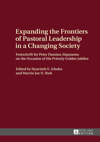 Providing effective leadership in Church and society is one of the most difficult human endeavors. It influences the dynamics and quality of social and spiritual life. The Church in the developing countries needs more than ever charismatic and prophetic leaders. Peter Damian Akpunonu-ordained a Catholic priest in 1966 at the young age of 23-is one of the most outstanding seminary formators and influential Biblical scholars in Nigeria and Africa as a whole. His priestly golden jubilee provides occasion to reflect on his sterling qualities as a leader, an administrator and a pastor. This Festschrift also examines a wide spectrum of leadership models from biblical, historical and cultural perspectives. Seminary formation today needs urgent reform. Contemporary social challenges, including the potential retirement welfare crises for priests in Africa, are also crucial issues the Church has to address.