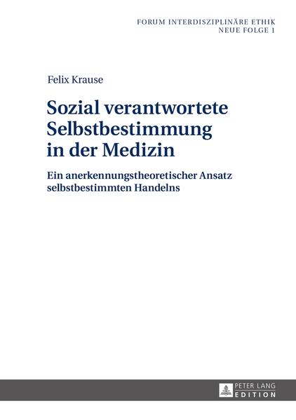 Die Arbeit untersucht Autonomie (Selbstbestimmung) als bedeutsame humane Fähigkeit und greift damit ein aktuell viel diskutiertes Thema in Theologie, Philosophie, Medizin und Medizinethik auf. Der Autor analysiert die Geltung, Interpretation, Reichweite und Anwendung von Selbstbestimmung, insbesondere im Kontext von Medizin, und fokussiert dabei die Bedeutung von sozialen Beziehungen und Institutionen für die Entwicklung und Ausübung der Fähigkeit zur Selbstbestimmung. In Anlehnung an Axel Honneths Anerkennungstheorie entwickelt der Autor ein selbstständiges Konzept von Autonomie in Form von sozial verantworteter Selbstbestimmung, das gerechtigkeitstheoretische Implikationen enthält und somit Anfragen an Staat, Gesellschaft und Individuum für die Ermöglichung von Selbstbestimmung des vulnerablen Menschen stellt.