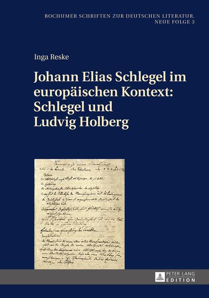 Johann Elias Schlegel im europäischen Kontext: Schlegel und Ludvig Holberg | Bundesamt für magische Wesen