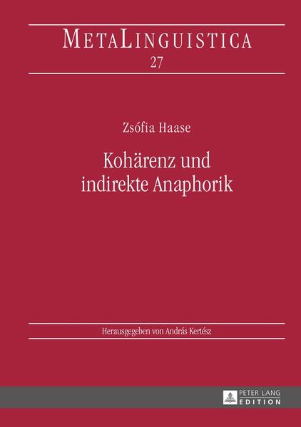 Kohärenz und indirekte Anaphorik | Bundesamt für magische Wesen