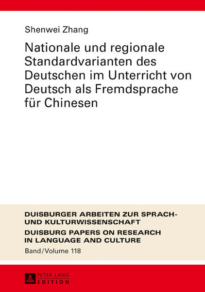 Nationale und regionale Standardvarianten des Deutschen im Unterricht von Deutsch als Fremdsprache für Chinesen | Bundesamt für magische Wesen