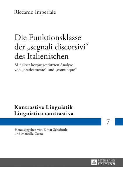 Die Funktionsklasse der «segnali discorsivi» des Italienischen | Bundesamt für magische Wesen