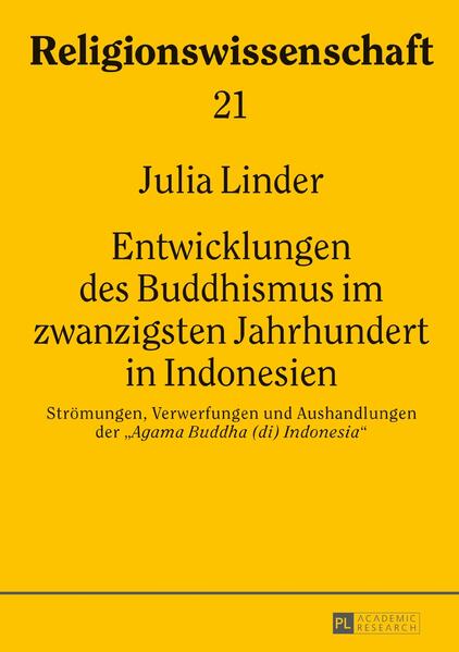 Dieses Buch untersucht den schwierigen Prozess, den der Buddhismus in Indonesien bis zu seiner staatlichen Anerkennung als Religion (Agama) durchlaufen hat. Dabei illustriert die Autorin die Verknüpfungen von Religions- und Minderheitenpolitik am Anpassungsprozess des Buddhismus an den Rahmen einer theistisch ausgerichteten Verfassung. Seine Positionierung in der religiösen Landschaft Indonesiens erfolgte dabei vor dem Hintergrund politischer Umwälzungen, einer geforderten Pancasila-Konformität und den Bedingungen des Religionsministeriums. Auch der Buddhismus muss, wie alle Religionen in Indonesien, einen Gott vorweisen. Die Protagonisten des Buddhismus haben innovativ auf diese Umstände reagiert. So entwickelte sich aus einer religionspolitischen Notwendigkeit eine facettenreiche Eigendynamik. Am Ende konfliktbehafteter Aushandlungsprozesse steht nun die Frage, ob es sich bei der «Agama Buddha (di) Indonesia» um den «Buddhismus in Indonesien» oder um einen «Indonesischen Buddhismus» handelt.