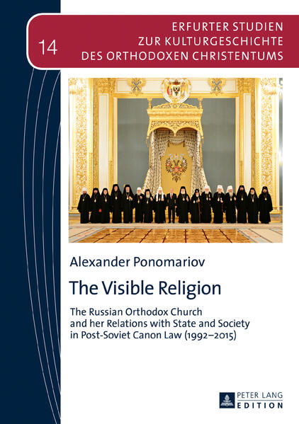 «The Visible Religion» is an antithesis to Thomas Luckmann’s concept. The Russian Orthodox Church in post-Soviet canon law suggests a comprehensive cultural program of modernity. Researched through the paradigms of multiple modernities and post-secularity, the ROC appears to be quite modern: she reflects on herself and the secular environment, employs secular language, appeals to public reason, the human rights discourse, and achievements of modern science. The fact that the ROC rejects some liberal Western developments should not be understood in the way that the ROC rejects modernity in general. As a legitimate player in the public sphere, the ROC puts forward her own-Russian Orthodox-model of modernity, which combines transcendence and immanence, theological and social reasoning, an afterlife strategy and cooperation with secular actors, whereby eschatology and the human rights discourse become two sides of the same coin.