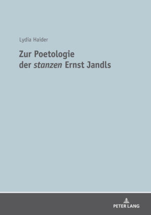 Zur Poetologie der «stanzen» Ernst Jandls | Bundesamt für magische Wesen