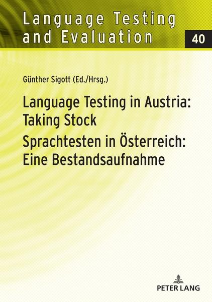 Language Testing in Austria: Taking Stock: Sprachtesten in Österreich: Eine Bestandsaufnahme | Bundesamt für magische Wesen