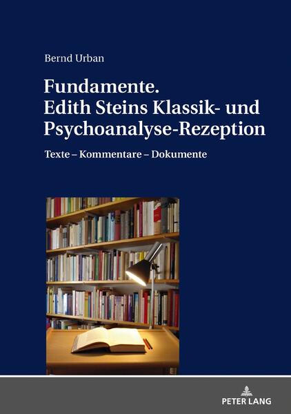 Der Band versammelt grundlegende Studien zur Klassik-Rezeption (Herder, Goethe, Schiller) und zur Psychoanalyse-Rezeption (Freud) Edith Steins, die längere Zeit im Gymnasium und als Deutschlehrerin tätig war denn als Karmelitin. Sie schrieb über die genannten Autoren und zeigt in einem Literaturbrief eine außerordentliche Literaturkenntnis