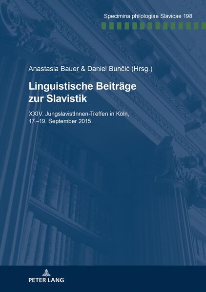 Linguistische Beiträge zur Slavistik | Bundesamt für magische Wesen