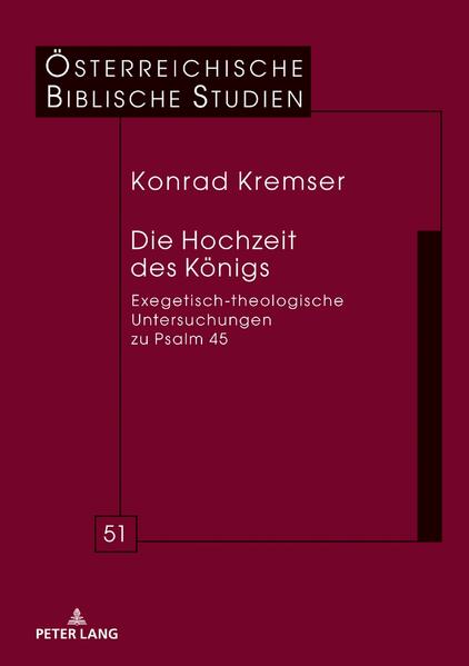 Zu Psalm 45 existieren zwei große Interpretationslinien: die historische Interpretation, die ihn als altes Königslied versteht, und die literaturwissenschaftliche Interpretation, die den Psalm als spätnachexilischen weisheitlichen Text liest. Der Autor folgt vorwiegend dem literaturwissenschaftlichen Ansatz. Durch eine genaue Analyse der verwendeten Stichwörter zeigt er, dass Psalm 45 nicht zufällig an seiner jetzigen Stelle im Psalter steht. Psalm 45 greift die Ehemetaphorik der Propheten auf und führt sie weiter. Er versteht den König nicht als historische Gestalt, sondern als zukünftigen Heilsbringer. Gute Gründe sprechen dafür, dass Psalm 45 das Bindeglied zwischen der Ehemetaphorik bei den Propheten und dem Hohelied darstellt.