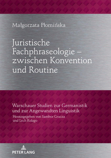 Juristische Fachphraseologie  zwischen Konvention und Routine | Bundesamt für magische Wesen