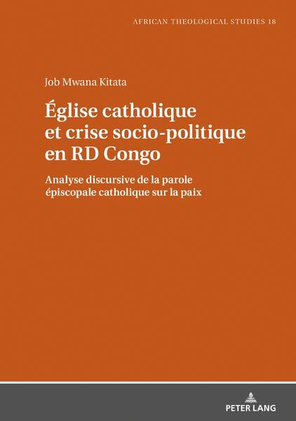 Depuis plus de trois décennies, les évêques de la CENCO contribuent à l’édification de la paix en RDC, pays en proie à une crise socio-politique récurrente. Cet ouvrage montre, à partir de l’analyse de huit discours politiques de la CENCO, l’impact et la pragmatique de ces discours dans la construction de la paix. Par　une approche interdisciplinaire intégrant l’analyse du discours, l’étude poursuit des enjeux théoriques et pratiques : saisir le fonctionnement discursif du discours et appréhender les ressources rhétoriques pour persuader les destinataires à bâtir la paix